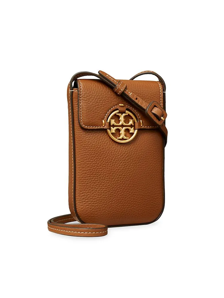 Miller Leather Phone Crossbody Bag