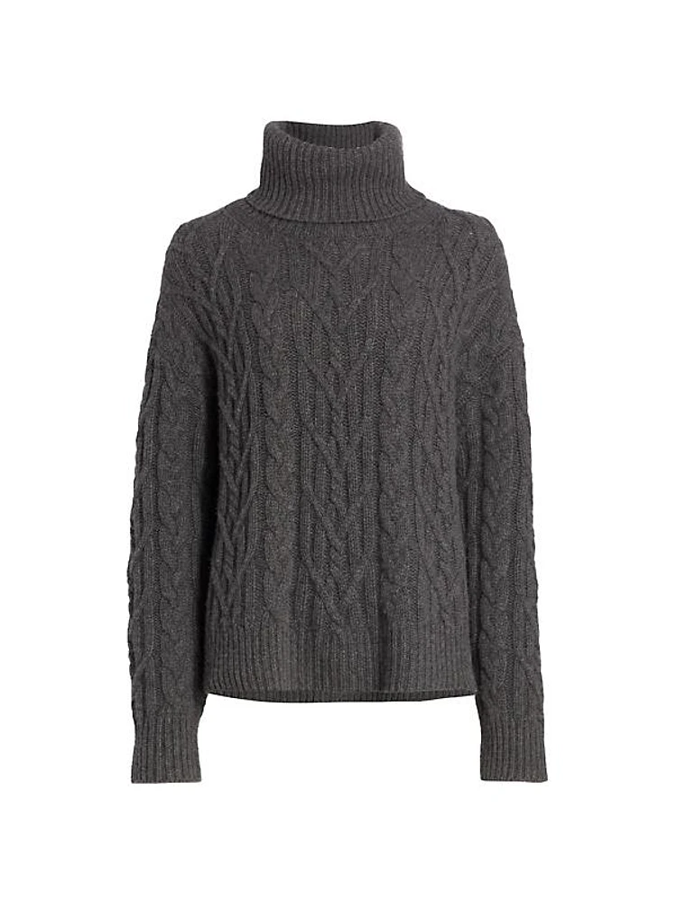 Gigi Cable Knit Cashmere Sweater