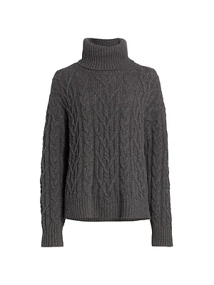 Gigi Cable Knit Cashmere Sweater