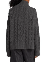 Gigi Cable Knit Cashmere Sweater