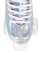 Icon Donna Quad Holographic Roller Skates