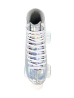 Icon Donna Quad Holographic Roller Skates