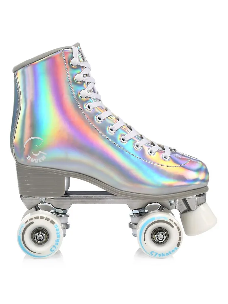 Icon Donna Quad Holographic Roller Skates