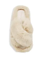 Biba Faux Fur Slippers