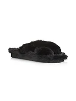 Biba Faux Fur Slippers