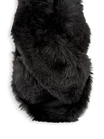 Biba Faux Fur Slippers