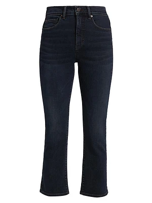 Carly High-Rise Stretch Kick-Flare Jeans