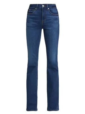 Beverly High-Rise Skinny Flared Jeans