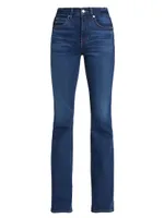 Beverly High-Rise Skinny Flared Jeans