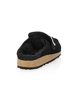 Buckley Shearling-Lined Suede Clogs