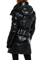 Noho Quilted Hooded Coat