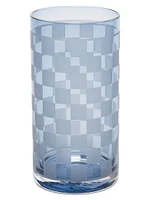 Dashing Check Glasses - Set of 4