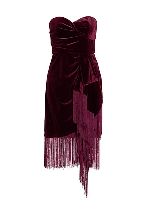 Rosalie Velvet Cocktail Dress