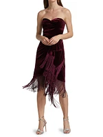 Rosalie Velvet Cocktail Dress