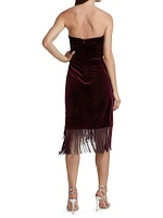 Rosalie Velvet Cocktail Dress