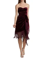 Rosalie Velvet Cocktail Dress