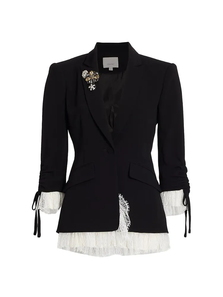 Roxie Crepe Blazer