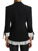 Roxie Crepe Blazer