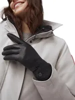 Leather Rib Gloves