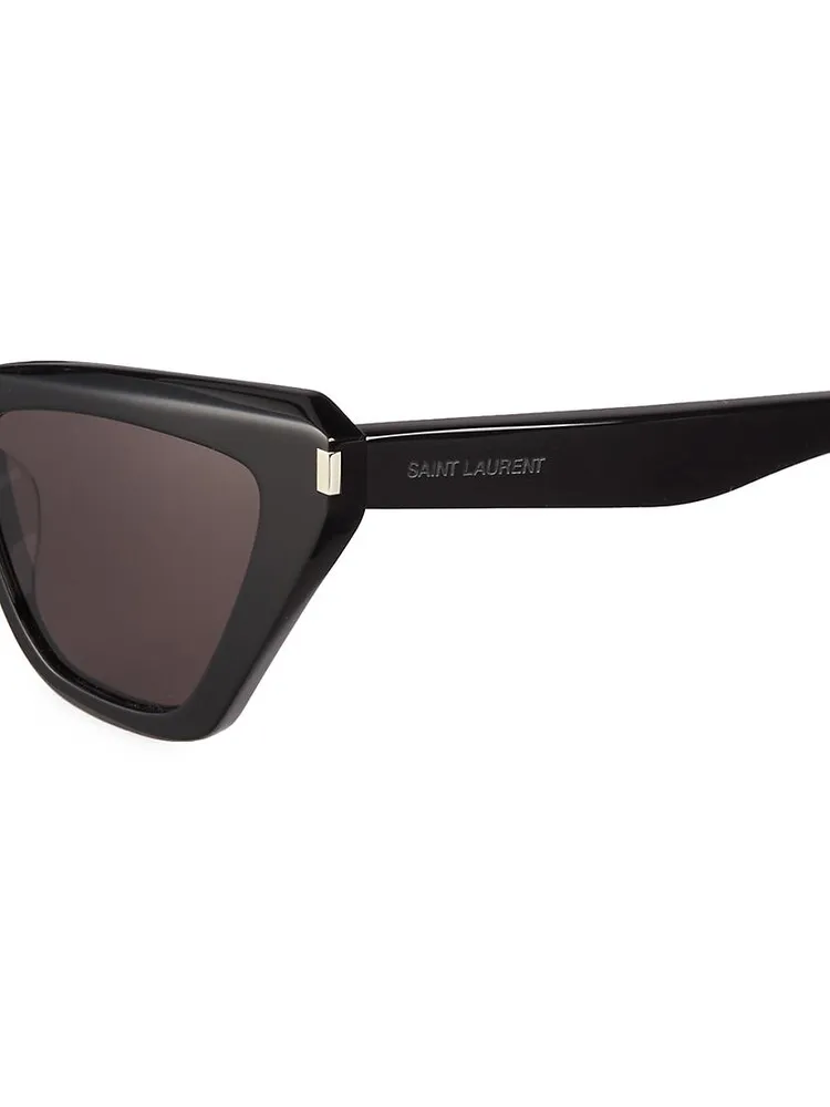 Corner Angle 54MM Cat Eye Sunglasses