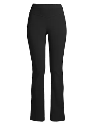 Larsen Flared Jersey Stretch Pants