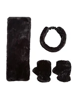 Baby's 3-Piece Abby Faux Fur Bundle Set