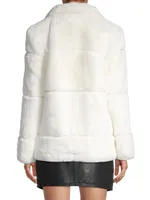 Skylar Paneled Faux Fur Jacket