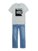 Little Boy's & Boy's Straight-Leg Jeans