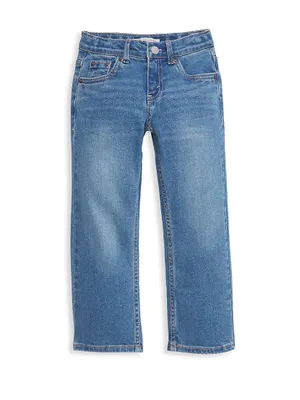 Little Boy's & Boy's Straight-Leg Jeans