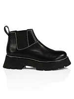 Kate Short Lug-Sole Combat Boots