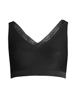 Padded V-Neck Bra