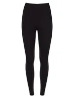 Neoprene High-Waist Leggings