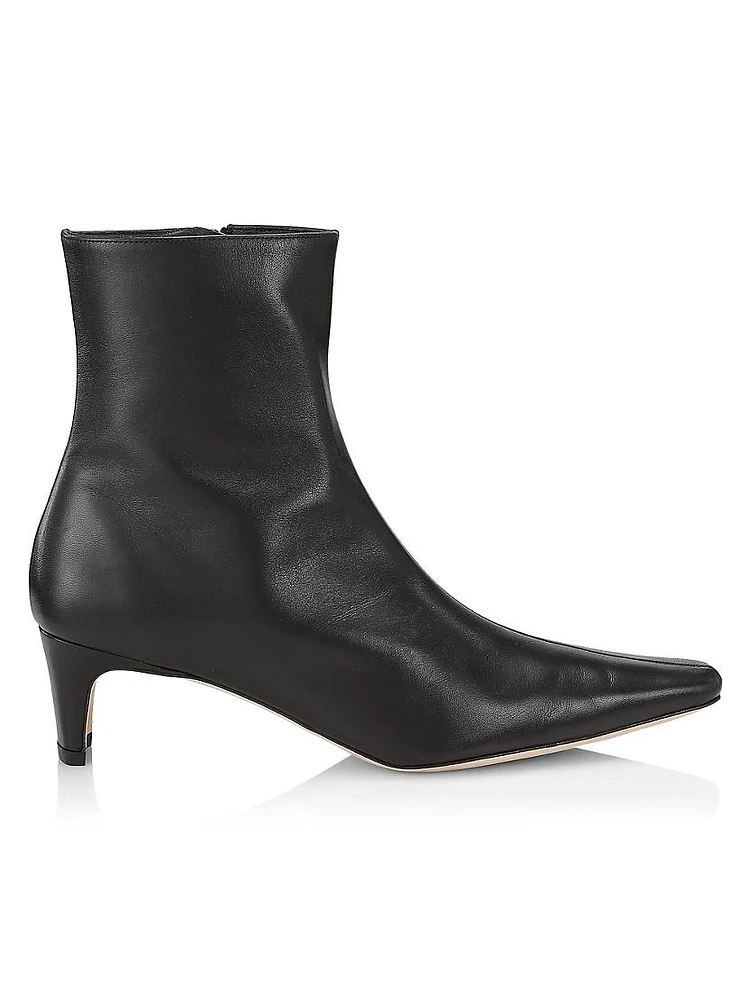 Wally Leather Ankle Boots