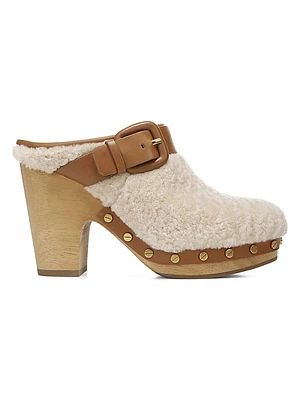 Dacey Shearling Mules