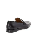 Heron Smooth Calf Leather Loafers