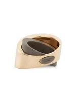 Tourbillon 18K Rose Gold & Titanium Ring