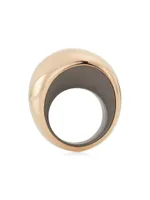 Pirouette 18K Rose Gold & Titanium Ring