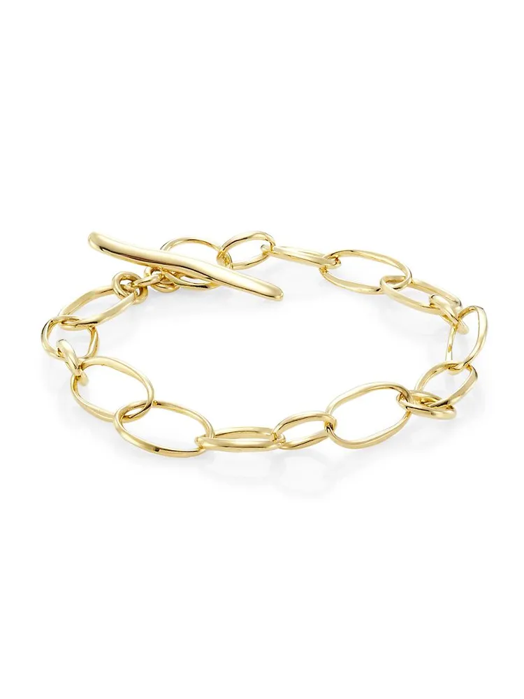 Scultura 18K Yellow Gold Oval-Link Bracelet