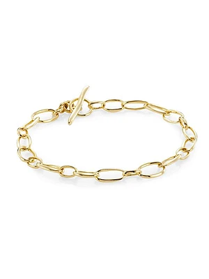 Classico 18K Gold Scultura Tiny Link Bracelet