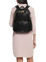 Ruby Leather Backpack