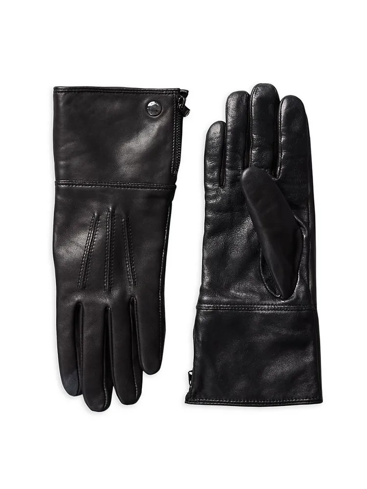 Willis Shearling-Lined Leather Gloves