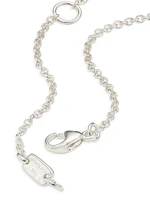 Stardust Sterling Silver & Diamond Mini Dove Pendant Necklace