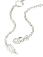 Stardust Sterling Silver & Diamond Mini Dove Pendant Necklace