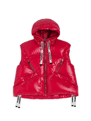 Boy's Puffer Shiny Vest