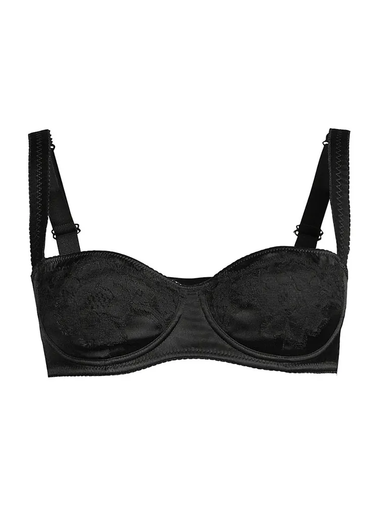 Silk & Lace Balconnette Bra