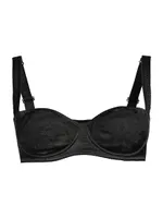 Silk & Lace Balconnette Bra