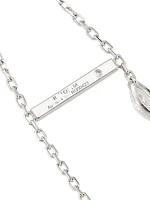 Luminant 18K White Gold & Diamond Openwork Bracelet