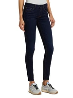 Cate Mid-Rise Stretch Skinny Jeans