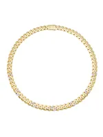 14K Gold & Diamond Miami Cuban Chain Necklace