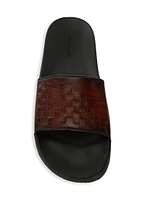 COLLECTION Burnished Slide Sandals